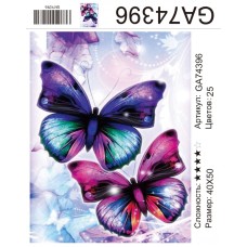 Алмазная мозаика 40x50 на подрамнике  GA74396 Животные,бабочки,купить по низкой цене.